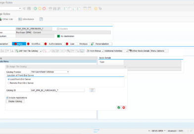 Create a Fiori Role